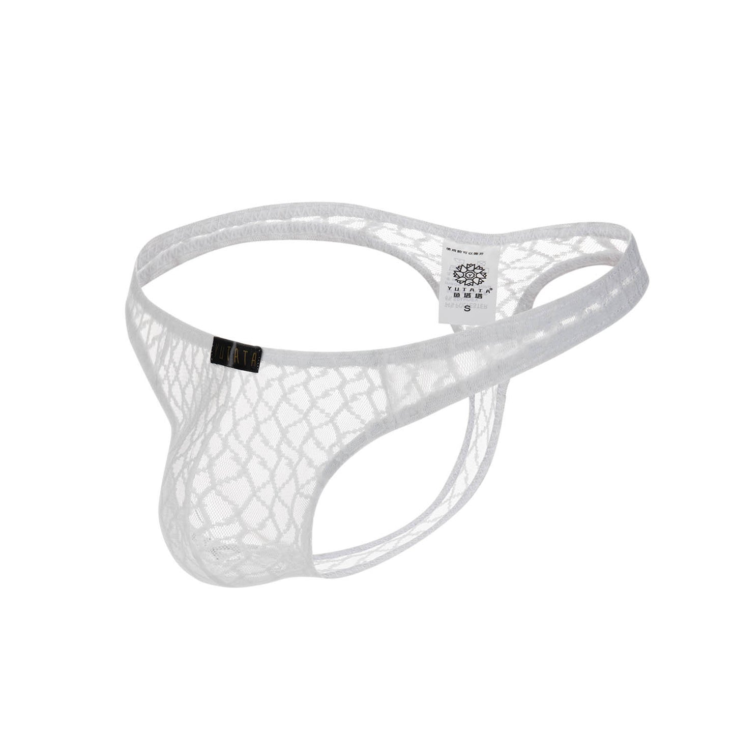 Men's Sexy Lace G-String Thong Erotic Underwear - Lslingerie