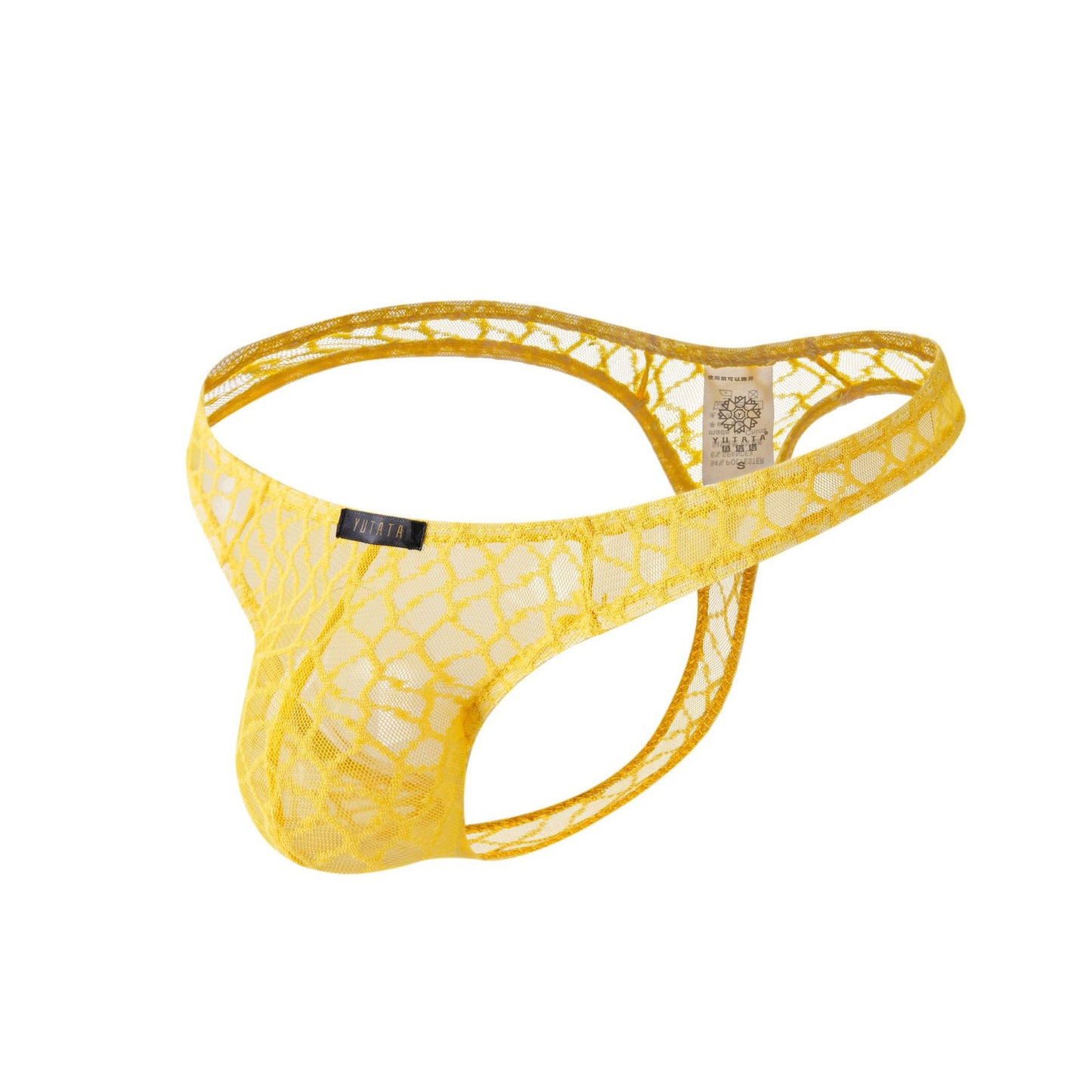 Men's Sexy Lace G-String Thong Erotic Underwear - Lslingerie