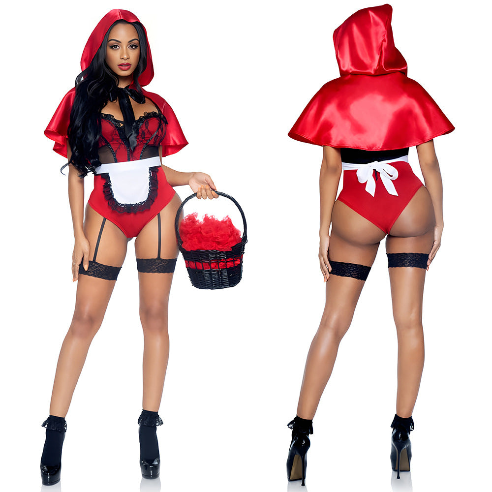 Halloween little riding hood story costume