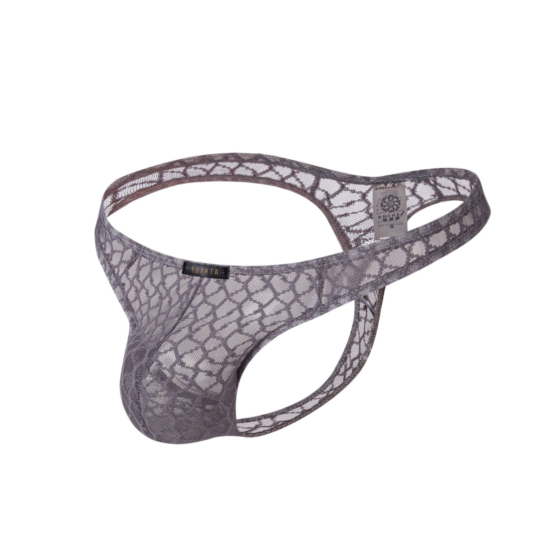 Men's Sexy Lace G-String Thong Erotic Underwear - Lslingerie