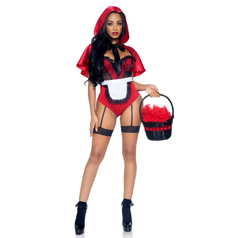 Halloween little riding hood story costume